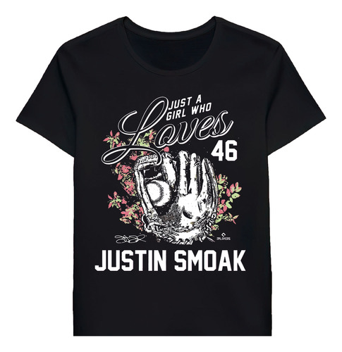 Remera Just A Girl Who Loves Justin Smoak 92546167