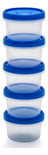 Ab Toper Micro Hermético Cubasa Plástico (pp) 140 Ml 5 Pzs