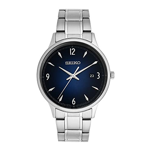 Reloj De Cuarzo Analógico De Seiko Hombres Con Correa 9t2bt