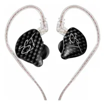 Comprar Auriculares in-ear KZ ZST color negro con microfono I 2 drivers por lado - monitores