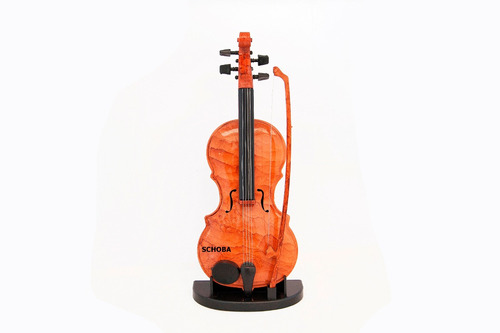 Violino De Brinquedo Com Suporte E Arco - Funciona A Pilha