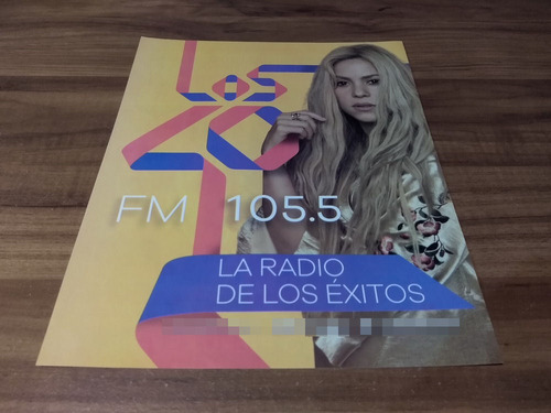 (pg760) Shakira * Publicidad Los 40