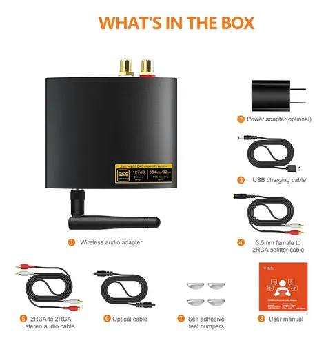 Receptor Bluetooth 1mii Ds200pro Hifi Dac Ldac Aptx Hd | Frete grátis