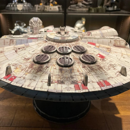Imagen 7 de 8 de Star Wars Halcón Milenario Rompecabezas 3d