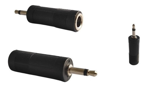 Adaptador Convertidor Jack 6.35mm Trs A Jack 3.5mm Trs