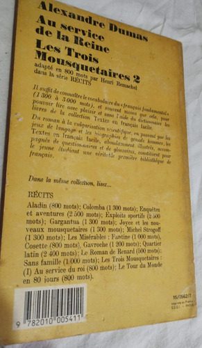 Livro Au Service De La Reine Alexandre Dumas Em Frances (Usado)
