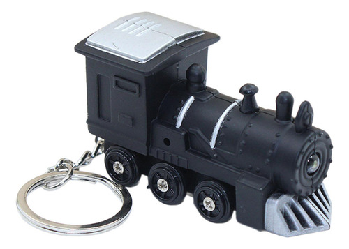 Llavero Tren Llavero Colgante Creatividad Llavero Luz Negro