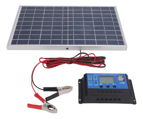 Panel Controlador Solar 10w 12v Policristalino Ip65
