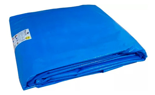 Lona Pro Azul 3x3m: Resistência 330 Micras, 190g/m2