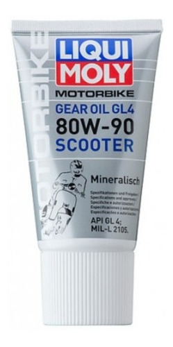 Aceite Transmision Liqui Moly 80w90 Scooter Gl4 X150ml