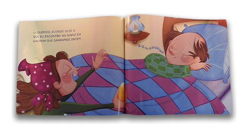 A Galinha Dos Ovos De Ouro Fábulas Que Ensinam, De Geovana Muniz., Vol. 1. Editorial Pae Editora, Capa Mole Em