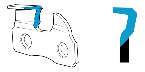 Sabre E Corrente 18pl 45cm 36 Dente Motosserra Husqvarna 440