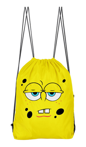 Bolso Deportivo Bob Esponja Serio (d0813 Boleto.store)