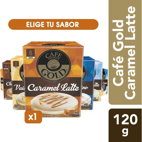 Cafe Premium Gold 8 Sobres De 15g - Elige Tu Sabor