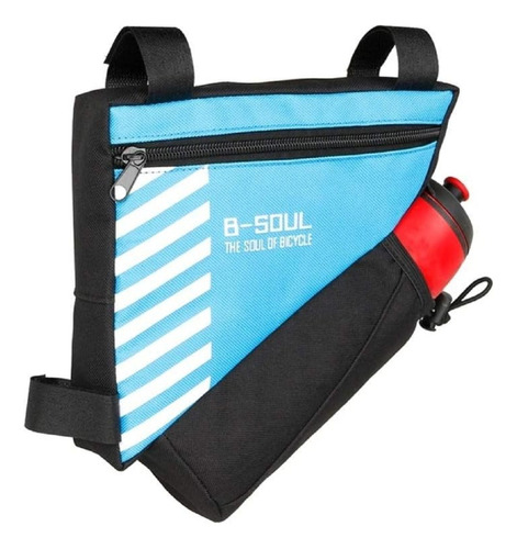 Bolso B-soul Con Porta Caramañola Para Cuadro Bicicleta - Ce