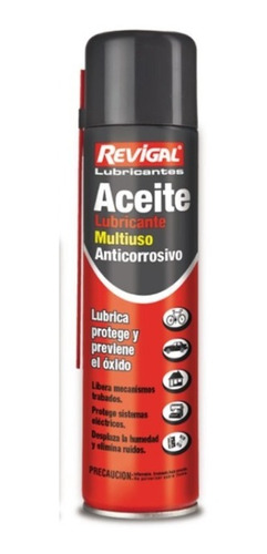 Aceite Lubricante Multiuso Aerosol Revigal 250cm3