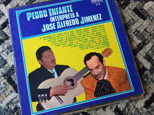 Pedro Infante Lp Interpreta A Jose Alfredo Jiménez 