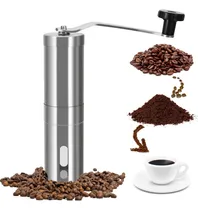 Comprar Molinillo De Café Manual Molinillo De Cerámica Ajustable Blanco