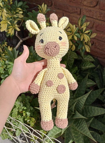 Jirafa Tejida A Crochet
