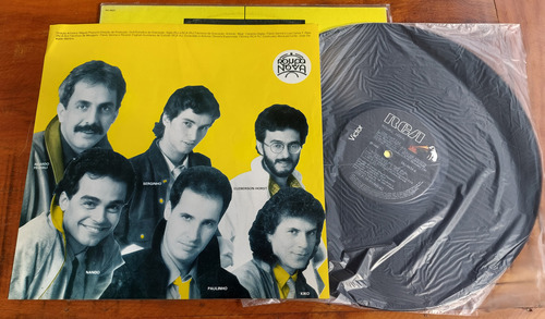 Disco De Vinil Antigo Lp Da Banda Roupa Nova Com Encarte 84