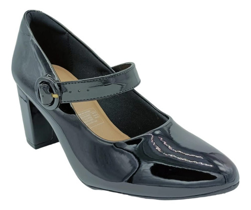 Zapatilla Para Dama Modare 7377.106 Varniz Negro  23/26cm