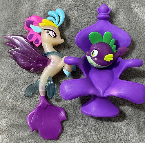 My Little Pony Reina Novo Y Spike Sea Pony Figura (Usado)
