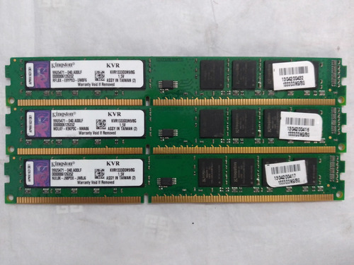 Memoria Ram Ddr3 8gb Bus 1333 Kingston