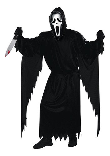 3pz Disfraz Para Ghostface Scream Para Adulto Con Máscara Y