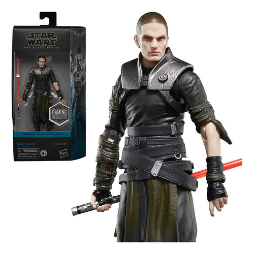 Starkiller Force Unleash Figura Star Wars Black Series 16 Cm