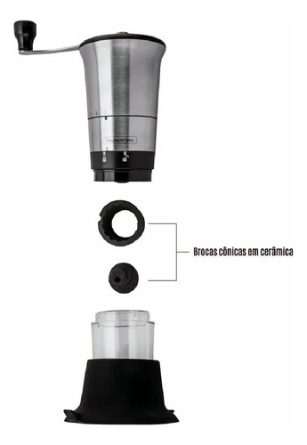 Molinillo Moledor Para Cafe Tramontina Ceramica Febo