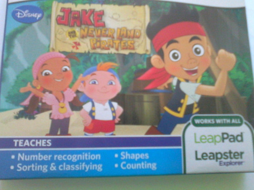 Explorer Learning Game Jake And The Never Land Pirates (Usado)