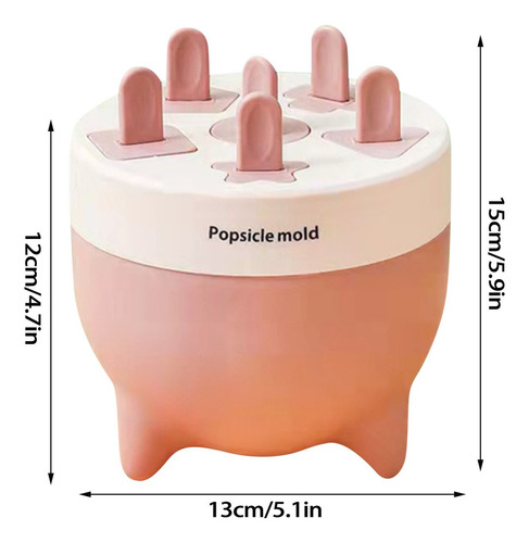 Moldes Para Helados En Forma De Bandeja Para Helados, 6 Unid
