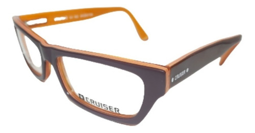Imagen 1 de 3 de Anteojo Lente Gafa Receta Cruiser 101 Violeta/naranja