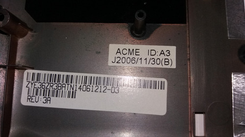 Carcaça Base Inferior Aspire 5050 #1184 (Recondicionado)