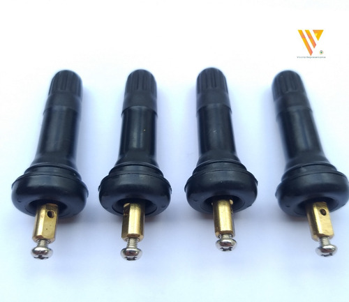 4 Bico Válvula Do Sensor Tpms De Roda Gm Onix Prisma Pneu