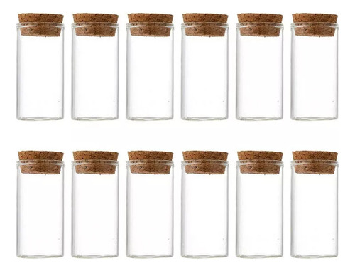 12 Frascos De Botellas De Vidrio Pequeñas Al Por Mayor