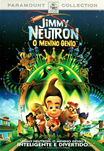 Dvd Jimmy Neutron O Menino Gênio - Original