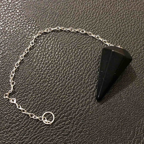 Péndulos De Piedra Natural Obsidiana