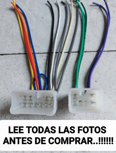 Arnes Para Conectar Estereo En Toyota Avanza Año 2007 A 2020