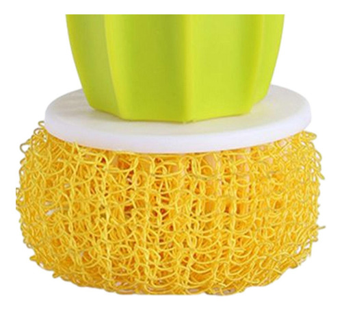 W 6 Juego De Cepillos Para Fregar Platos De Cactus, Cepillo