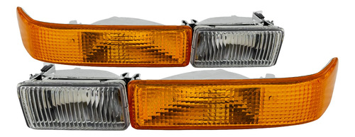 Headlightsdepot Luz Parque Para Chevrolet Blazer S10 Incluye