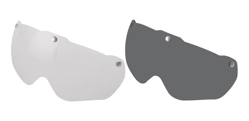 2 Piezas De Lentes De Repuesto Para Casco De Bicicleta