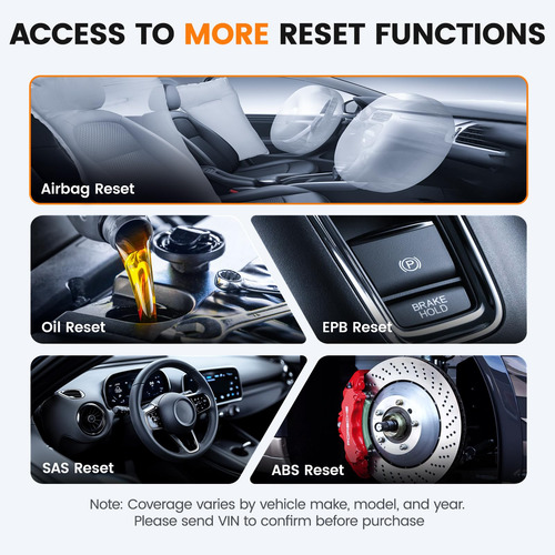Escáner Obd2 Ancel Ad610 Pro - Lector De Códigos Abs Srs