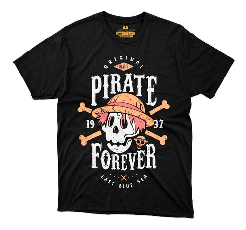 Playera Calaverita Dia De Muertos One Piece Luffy Anime