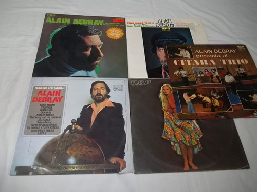  Lp Vinil - Alain Debray - 5 Discos