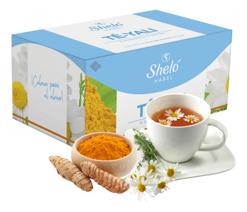 Te De Manzanilla Y Curcuma Te Yali 20 Sobres Shelo Nabel