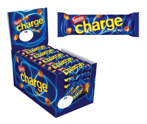 Chocolate Charge Caixa C/30 Unidades De 40g Cada - Nestlé
