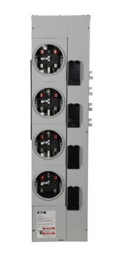 Imagen 2 de 2 de Centro De Medidores 1f 4 Bases Nema 3r Cutler Hammer 3mm412r