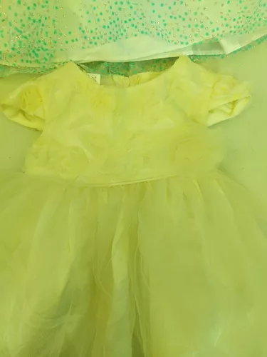 Lote 2 Vestidos Bebé Niña 0-3 Meses Ropa Americana Fiesta