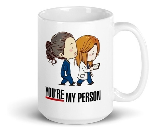 Tazón - Grey's Anatomy - You're My Person Ii